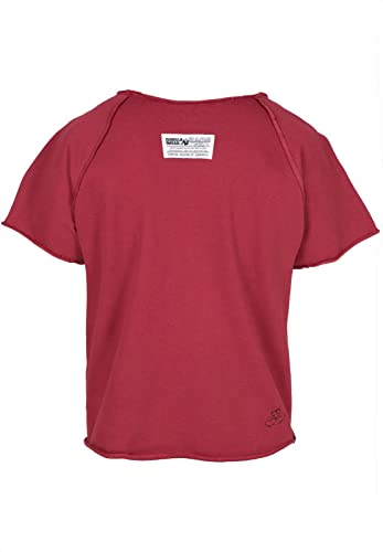GORILLA WEAR Classic Work out Top Maglietta, Rot