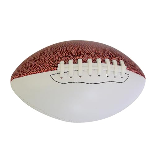 Erhigher American Football, Non-Slip Ideal Rugby Gift Durable Material Customized Football Trophy Memorable Gift for Rugby Game Rugby