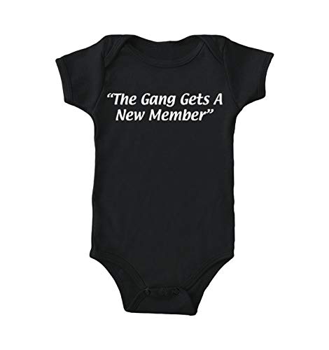 Haase Unlimited The Gang Gets A New Member - Sunny Bodysuit (Black, 6 Months)