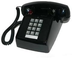 250000-VBA-27M Desk w/ Message - Black