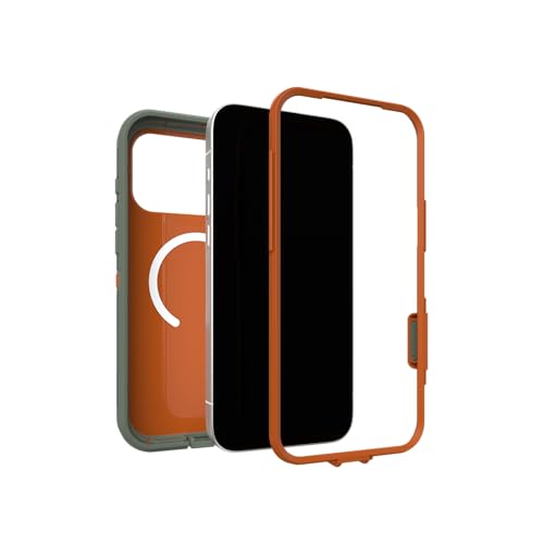 Image of OtterBox iPhone 17 Pro Max Defender Series Pro XT Clear Case - Realtree - Green Camo - Tough, Rugged & Durable iPhone Case, Snaps on MagSafe