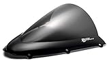 Zero Gravity Double Bubble Windscreen Dark Smoke for Kawasaki ZX 6R 10R