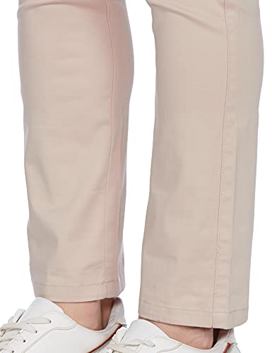 Image of Diverse Men's Slim Fit Casual Trousers (DCMCT32SC17L32-1086H Cream 32)