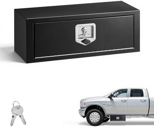 VEVOR Underbody Truck Tool Box, 27 x 10 x 10 Inch Heavy Duty Stee...