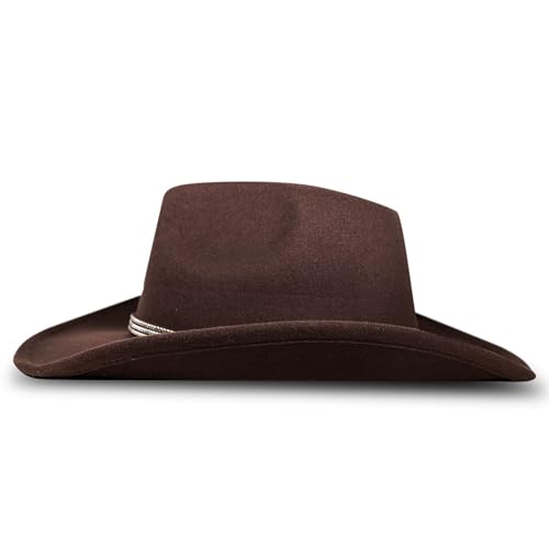 Image of Lucky Brand Womens Ranger Hat | Wide Brim | Felt | Rancher | Americana | Western Inspired | Classic | Fashion | Cowboy