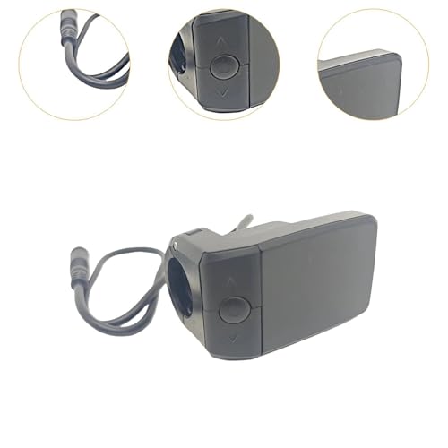 Vaveren Electric Bike LCD Display Color LCD Instrument Indicator Mini Display Easy Installation Display Meter Bike Computer for BBSHD, DZ5348 CAN