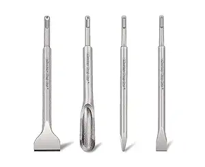 MonkeyKingBar 4 pcs SDS Plus Chisel Drill Bit Sets.SDS Chisel Bits. 14x250mm Demolition Rotary Hammer Chisel.5 KG Jack hammer Demolition Bits Sets.Package of 4 Chisel