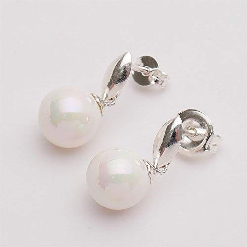 Brinco Pérola Pequena Prata