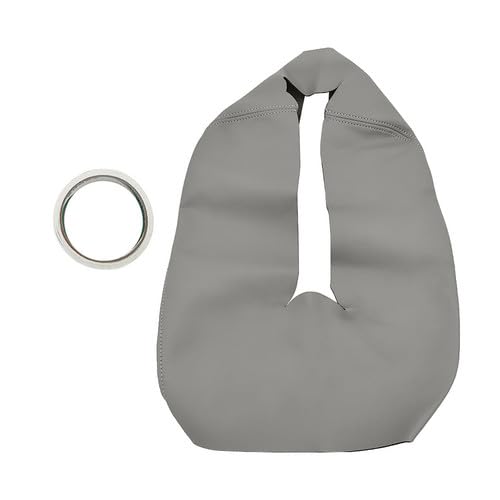 Mievlyo Center Console Armrest lid Cover Gray Fit for 2007-2014 Chevy Suburban GMC Sierra Tahoe Silverado, SLDARM04 Replacement Front Center Console Cover