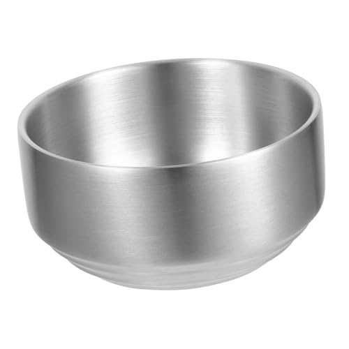 DECHOUS Bowl Heat Insulated Dinnerware for Boys Unbreakable Soup Container with Skid Base for Pasta Snacks