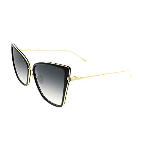 Sunglasses Dita SUNBIRD 21013 A-BLK-GLD Black18K Gold w/ Dark Grey to Clear-AR4