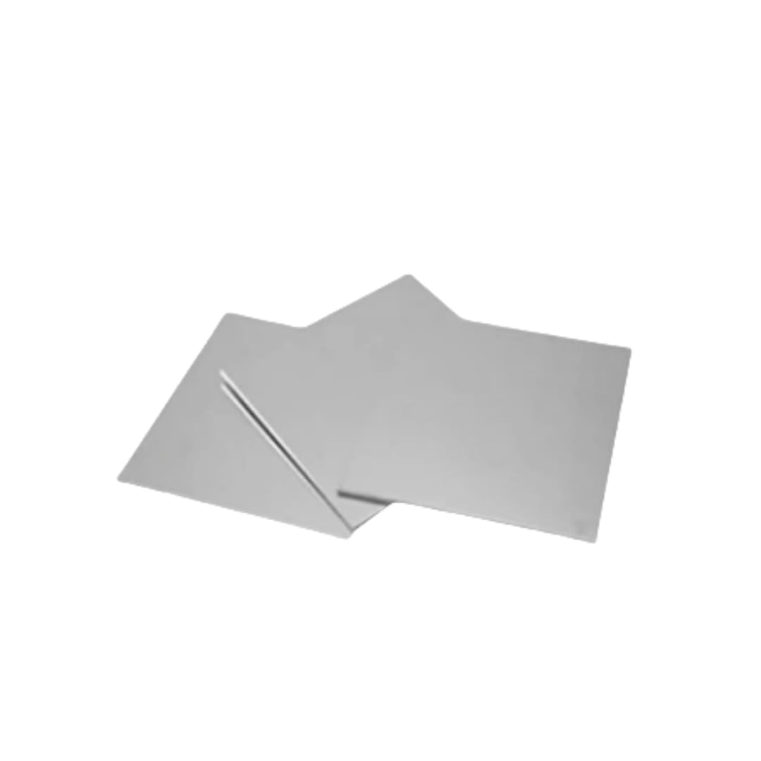 Hochreine Wolframplatten 0,05–10,0 mm for Laborforschung, 1 Stück | Ideal for den Einsatz in Labor und Forschung bei hohen Temperaturen.(0.8x 100x 100mm)