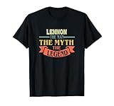 Photo Gallery lennon the man the myth the legend maglietta con nome personalizzato maglietta Photo Gallery lennon the man the myth the legend maglietta con nome personalizzato maglietta