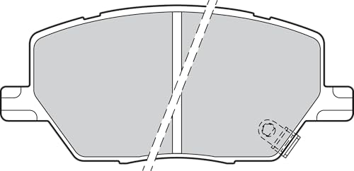 Valeo - Imbottiture Per Freni First - 302201 - Set Di 4 Imbottiture - Asse Anteriore - Completamente Dotato Di Accessori Montati. - 3