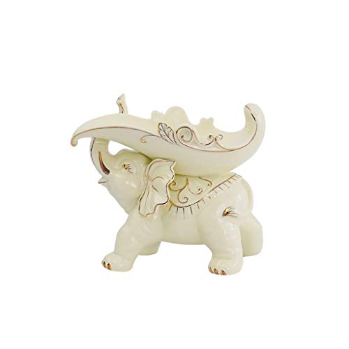 Soporte para botellas de vino con diseño elefante de cerámica miniatura 1