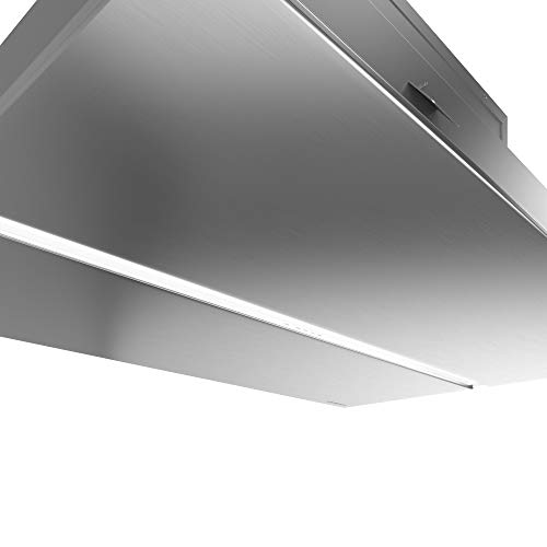 Futuro Futuro Island-Mount Is36Savona-Inox Range Hood 36" 940-Cfm | Savona Inox | Stainless Steel Vent Hood | Modern Italian Exhaust Hood | Led, Ultra-Quiet W/Blower #TOP7