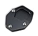Yemanren-KK For Honda NC750X Kickstand Pads NC 750X 2021- Accessories Side Stand Extension Foot Pad (Black -LOGO)