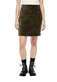 das Futter ist aus Webware s.Oliver Damen Cord-Rock mit Zierknöpfen khaki 42