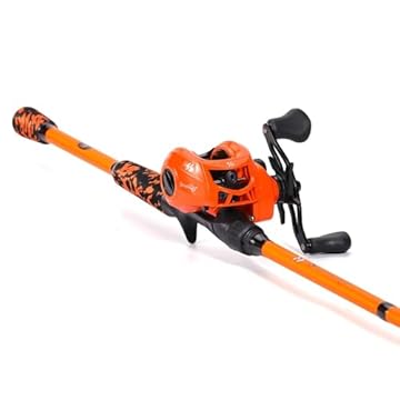 lews orange baitcaster