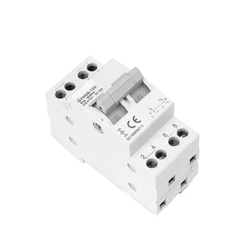 Interruptor de aislamiento de transferencia manual de doble potencia GYHO8 2P 63A 3