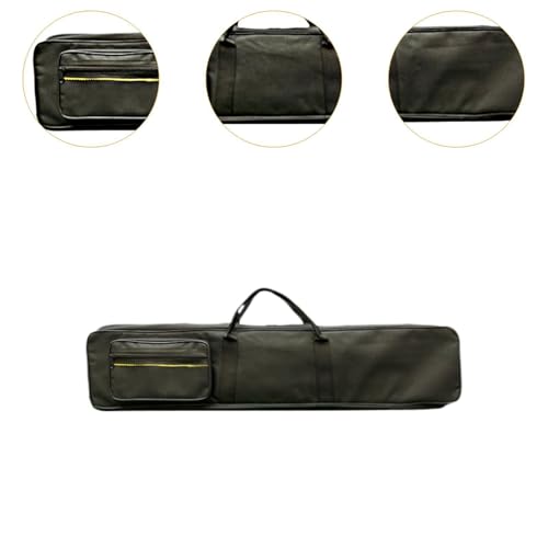 Funda para taco billar con protectores y compartimentos externos para tizas 3