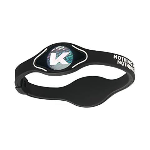 K-BRIGHT Unisex Power Silicone Bracelet with Hologram Environmentally Friendly Skin-Friendly Bracelet Men's Women's Motivation Bracelet Sports Bracelet Cover