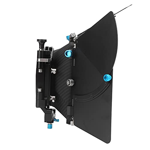 214 Matte Box,Professional Alloy Swingaway Matte Box,Camera Shooting Follow Sunshade,With 64Mm/76Mm/84Mm/88Mm/98Mm/104Mm Foam Ring,For 15Mm/0.6In Rod #TOP21