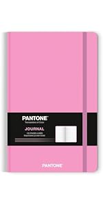 Pantone Official Black 5.25 X 8.25 Inch Lined Compact