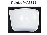 Fits 2007-2013 CHEVY SILVERADO 1500 PAINTED WA8624 SUMMIT WHITE FRONT BUMPER CAP W/O FOG HOLE RH...
