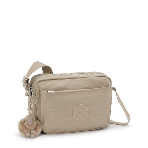 Image of Kipling Women's Abanu Medium Crossbody Bag, Lightweight, Adjustable Nylon Waist Pack with Multi-Compartment Zip Pockets