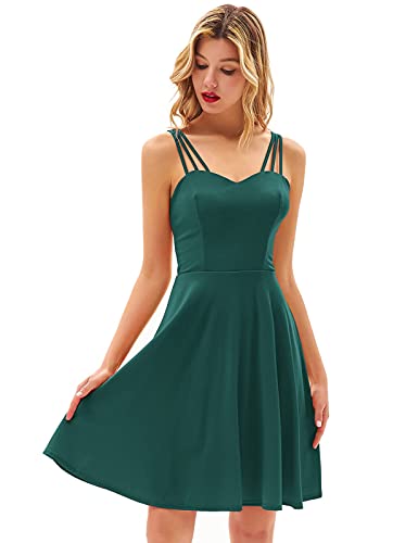 GRACE KARIN Damen Abendkleid Elegant Ärmellos Vintage Partykleid...