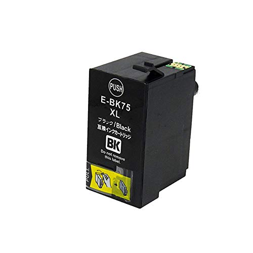Amazon.co.jp: ICBK75 単品 大容量 ブラック EPSON エプソン IC75 IC