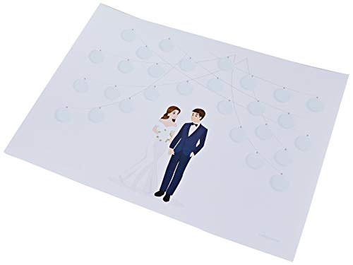 Mopec Signatures Foil Bride Lanterns Darling 29.5x42cm, Blue, One Size, 29.5 x 29.5 cm