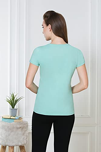 Image of Van Heusen Women's Cotton Relaxed Fit T-Shirt