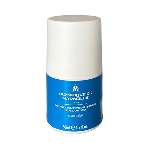 Déodorant 50 ml OM - Menthe fraiche - collection officielle OLYMPIQUE DE MARSEILLE