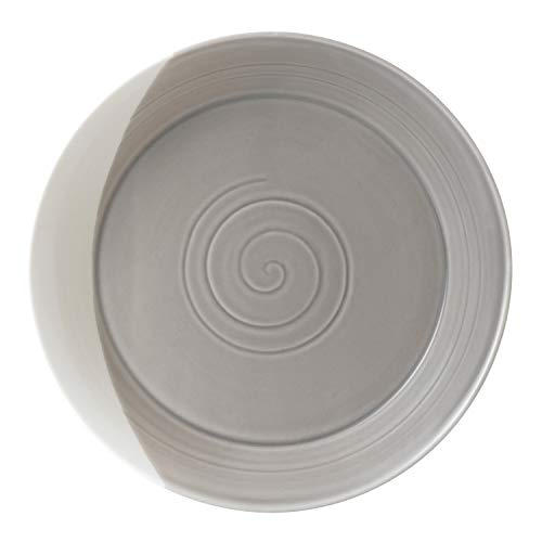 Royal Doulton Bowls of Plenty 40034704 31cm Low Serving Dish Grey (2.5 liters) Multi-Coloured, Porcelain