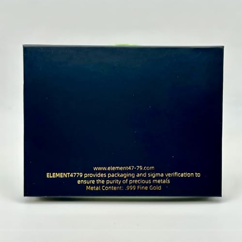 ELEMENT4779 Magnetic Lid Display Gift Box with 1 Gram Valcambi Orange Assay | Keepsake, Memento or Souvenir by ELEMENT4779 - Image 8