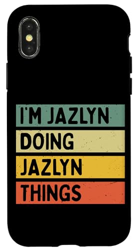 I'm Jazlyn Doing Jazlyn Things �ʔ������� �X�}�z�P�[�X iPhone X/XS �p