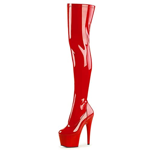 Bottes de pole dance 17cm à talon aiguille pour enflammer la discothèque