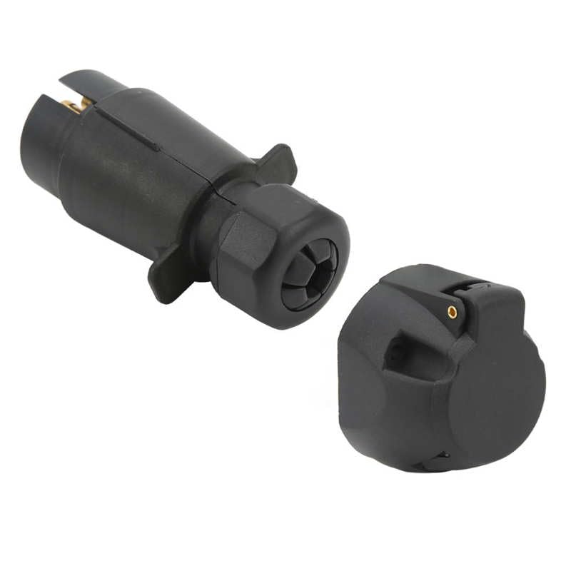 Trailer Plug Socket High Efficiency 7 Pin Wire Connector for Vehicle Wiring
