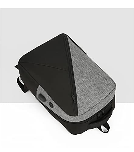 Sac à dos en tissu oxford de couleur unie avec accessoires coordonnés