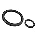 X AUTOHAUX Oil Pump Front Rear Crankshaft Seal Set for Honda 91212-PR3-003 91214-PLE-003