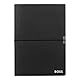 Hugo Boss Notizbuch A5 Elegance Storyline schwarz uni