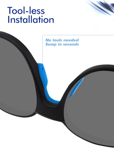 Image of SAUCER Replacement Nose Pieces Pads for Oakley Hex Jector OX8032 | OX8174F Eyeglass
