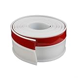Pour une application facile : cette bande d'étanchéité TPE est conçue pour une installation sans effort ; il suffit de nettoyer soigneusement la bande avant d'appliquer pour un joint efficace qui dure