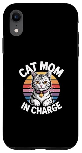 Cat Mom In Charge �X�}�z�P�[�X iPhone XR �p