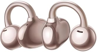 Huawei FreeClip Wireless Earbuds - Open Ear Bluetooth Earphones with Long Lasting Battery & AI Crystal Clear Sound - Lightweight in-Ear Headphones with IP54 Resistance to Dust & Water