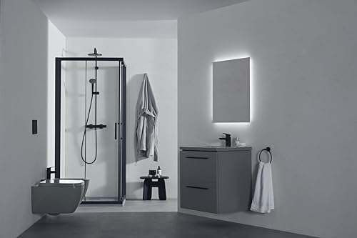 Ideal Standard - Ceraplan Single Lever Bidet Mixer, Evening Black, Black Silk, 47x143x146 mm - Image 4