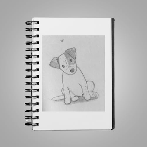 Hawksbill A4 Sketchbook Black Sketch Book 40 Sheets/80 Pages 150GSM Hardback Spiral Black Sketchbook Art Book for Home Uni College School & Office Use - Image 3