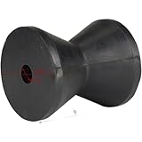 Gettimore Remolque de barco con ruedas de arco negro, lanchas y lanchas inflables